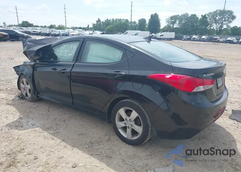 2012 Hyundai Elantra Gls (Ulsan Plant) из США, поврежденный, VIN KMHDH4AE6CU385701